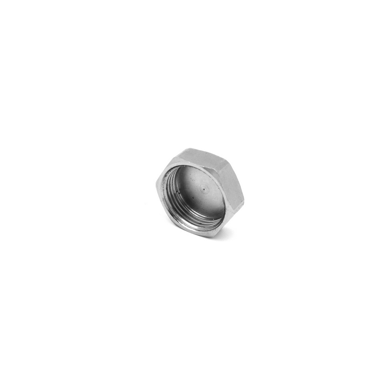 Tappo Femmina In Ottone Cromo Ibp - 1/2" -conf 343-B8300-K04