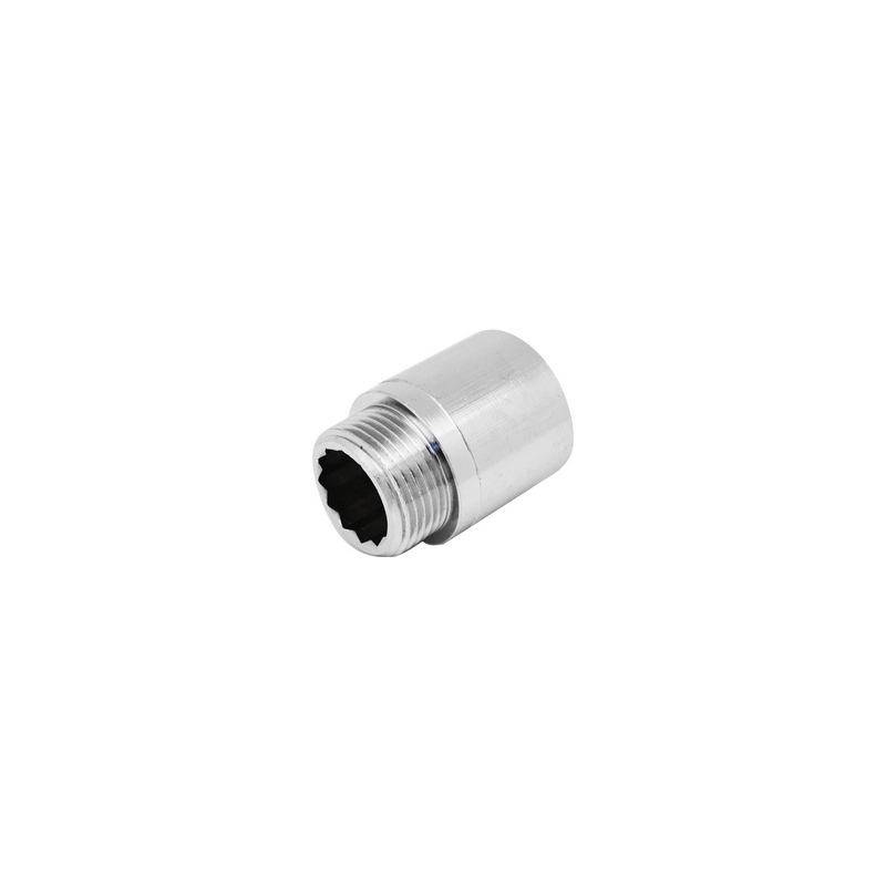 Prolunga Filettata Mf In Ottone Cromo Ibp - 1/2 X 10 343-B8540-0410
