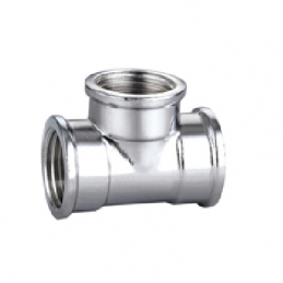 Tee Fff In Ottone Cromo Ibp - 3/4" -conf 343-BM8130-K05