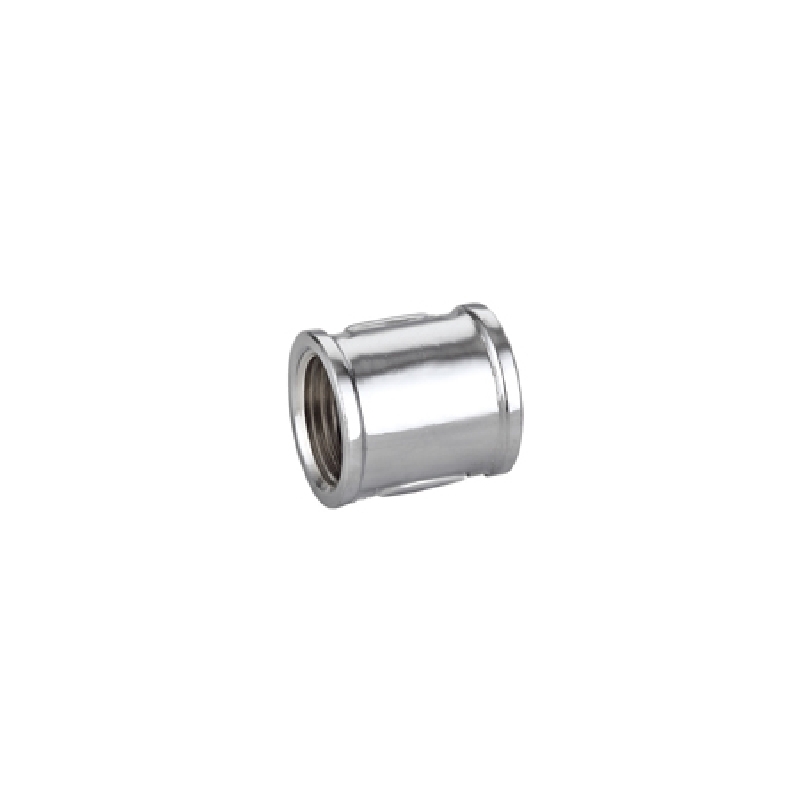 Manicotto Diritto Ff In Ottone Cromo Ibp - 1/2" 343-BM8270-04