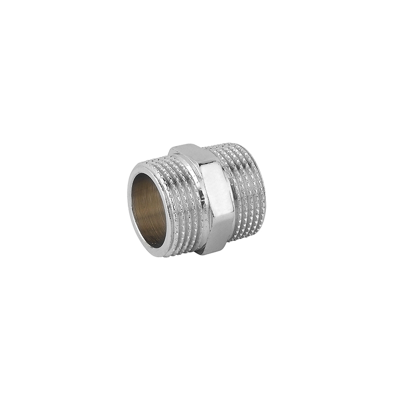 Niplles Doppio Mm Ottone Cromo - 3/8 343-C003-03