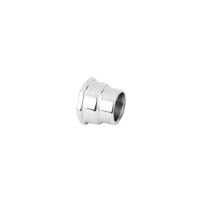 Manicotto Ridotto Ff Ottone Cromo - 1/2 X 1" 343-C019-0406