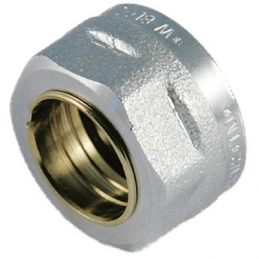 Dado Cromato Con Ogiva E Guarnizione Per Tubo Rame - 1/2" X 12 320-1240K-0412