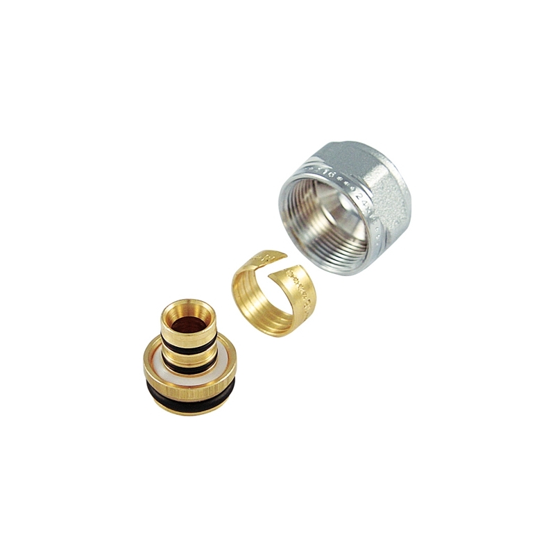Adattatore Cromato Per Multistrato Passo 1/2" X 16 - 16 X 2 320-1635K-1620