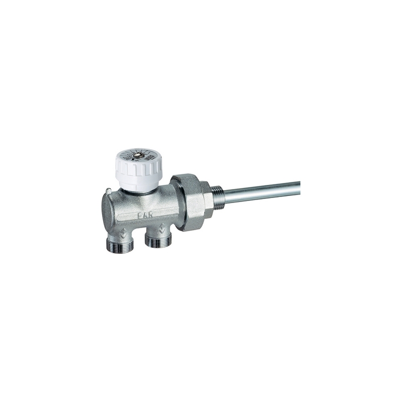 Valvola Monostile Manuale Cromata (far) - 1" X 14 Sx 321-1450-0614S