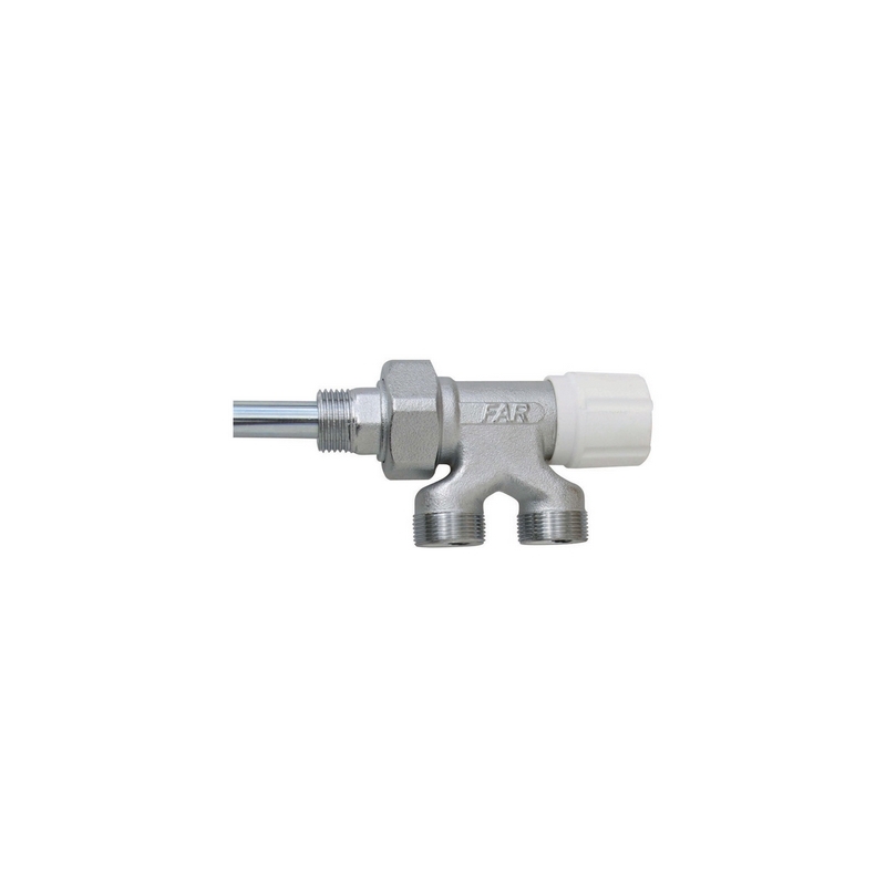 Valvola Monotubo Con Bocchettone (far) - Diam. 3/4 X 12 321-1455-0512