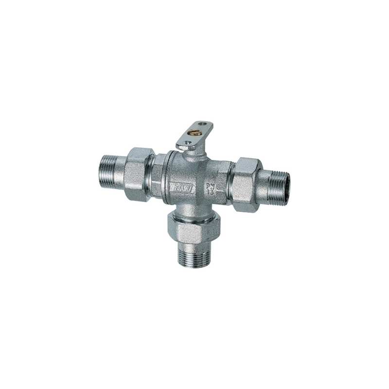Valvola Di Zona A 3 Vie Motorizzabile Con Sfera By Pass (far) - 3/4" 321-3032-05