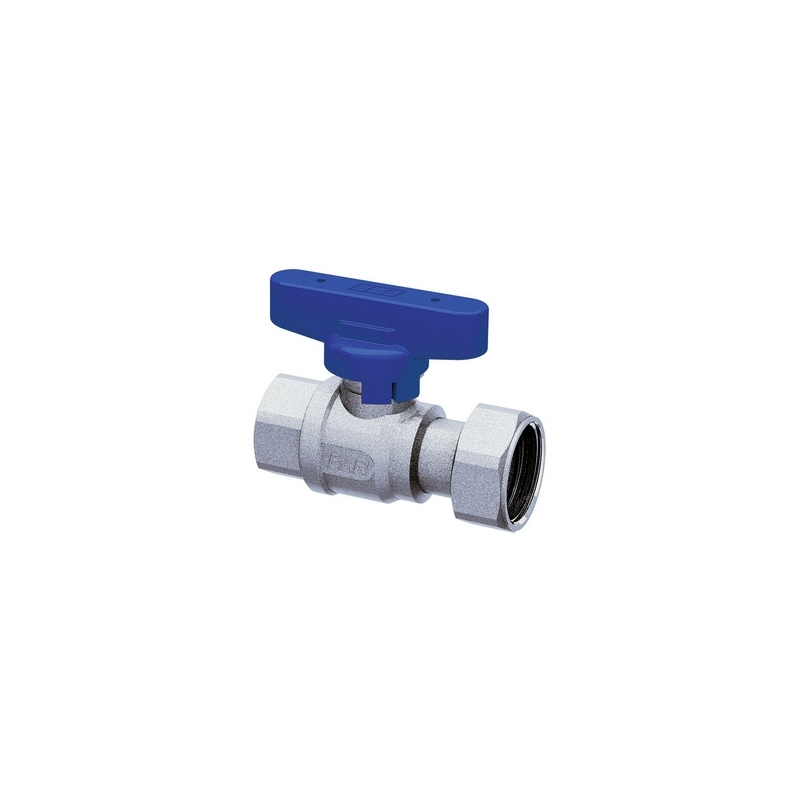 Valvola D'intercettazione A Sfera F-f Cromata Con Calotta Mobile - 1/2" - 3/4" 321-3047-0405