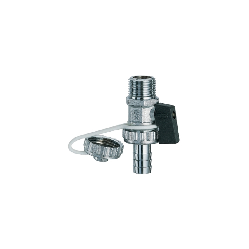 Rubinetto Di Scarico Caldaia Cromato - 1/2" 321-3439-04