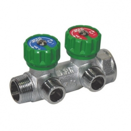 Collettore Componibile 2 Vie Per Il Collegamento Tubo Multistrato Far - 3/4 X 1/2 321-3821-0504