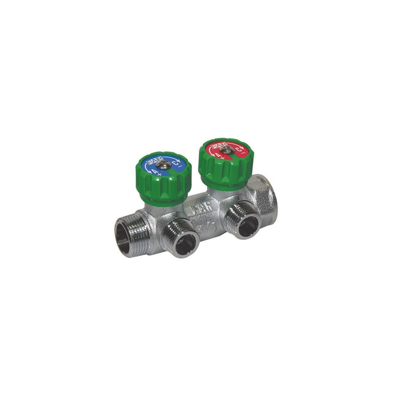 Collettore Componibile 2 Vie Per Il Collegamento Tubo Multistrato Far - 3/4 X 1/2 321-3821-0504