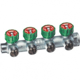 Collettore 4 Derivazioni Attacco M.f. (far) - 3/4 321-3856-05
