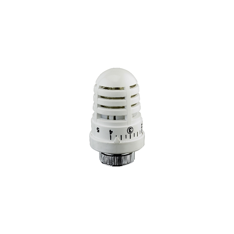 Testa Termostatica Con Sensore A Liquido - Bianco 322-113-B
