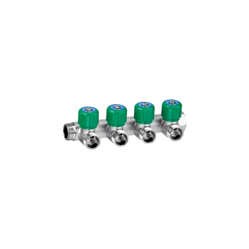Collettore 4 Derivazioni Regolabili - 3/4" 322-2504-05