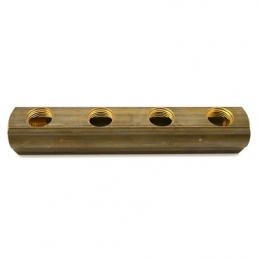 Collettore Da Barra Ff 3/4 - Giallo 4 Vie 322-330G-4