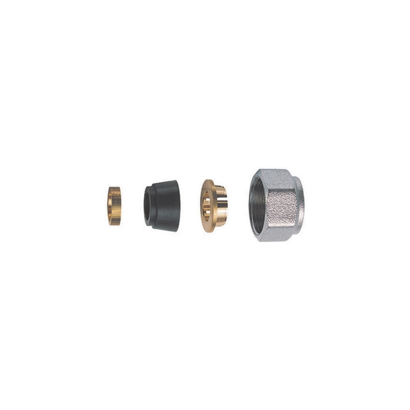 Kit Di Tenuta In Gomma A Compressione Per Tubo Rame 4 Pz - Diam. 10 322-600-10