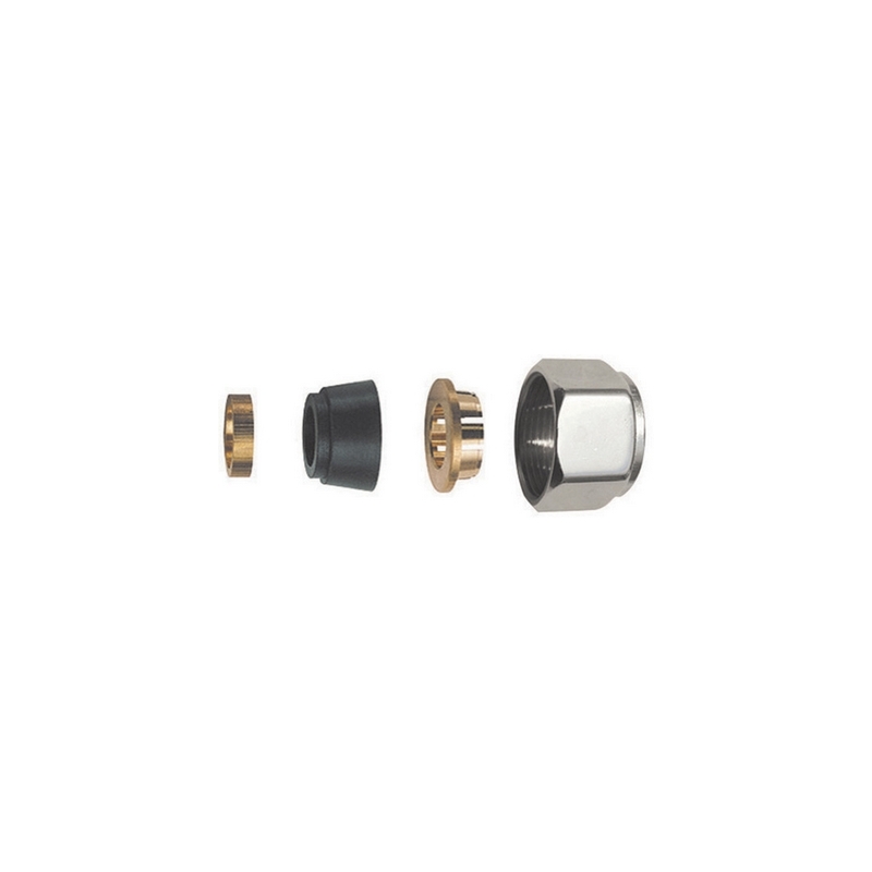 Adattatore Per Tubo Rame Cromo Lucido - Diam. 14 322-600LC-14