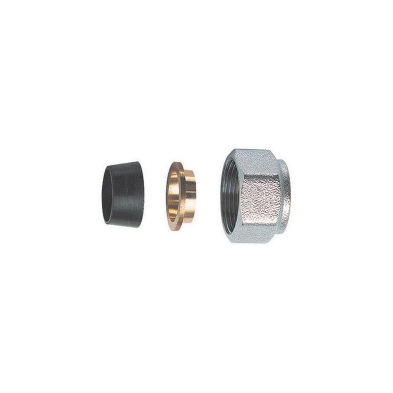 Kit Di Tenuta In Gomma A Compressione Per Tubo Rame 3 Pz - Diam. 16 322-601-16