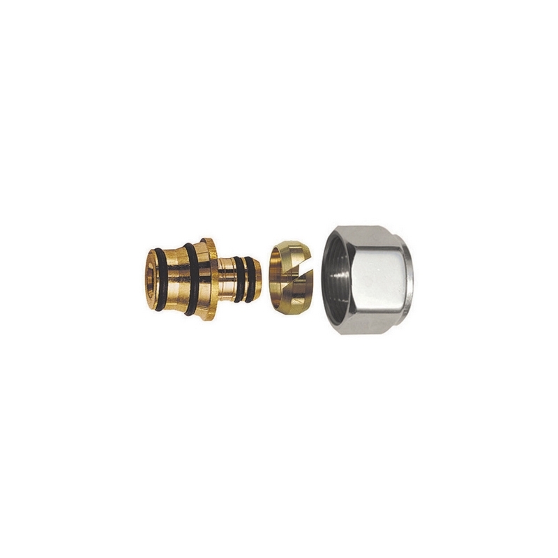 Adattatore Per Tubo Multistrato Cromo-lucido - Diam. 20 X 2 322-620LC-20