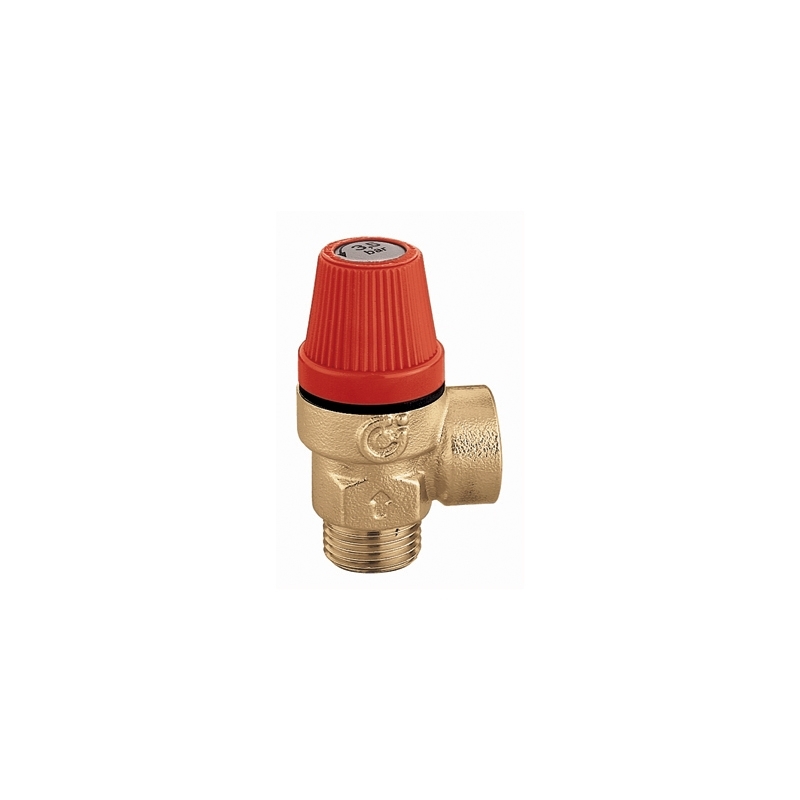 Valvola Di Sicurezza Mf Ordinaria Acs - 1/2 - 3 Bar 323-312-430