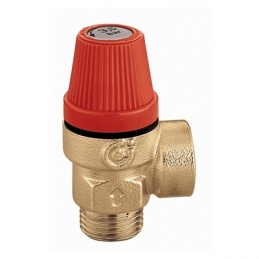 Valvola Di Sicurezza Mf Ordinaria Acs - 1/2 - 6 Bar 323-312-460