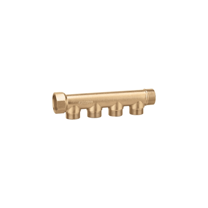 Collettore Componibile Derivazioni Maschio - 3/4" X 5 Deriv. 323-3491-50