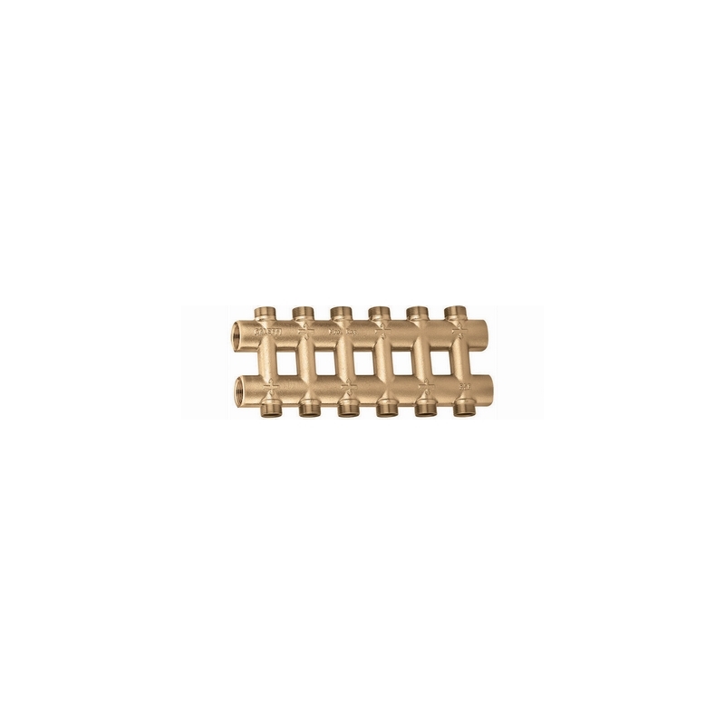 Collettore Complanare Fuso Monoblocco - 3/4" 10+10 Deriv. 323-356-510