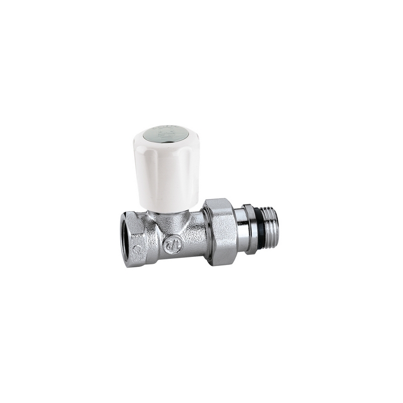 Valvola Termostatizzabile Diritto Per Tubo In Ferro - 1/2" 323-402-402