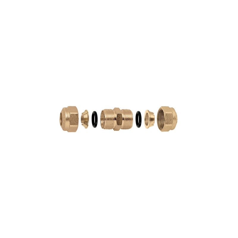 Raccordo O-ring A Manicotto Per Tubo Rame - Diam. 18 323-903-018