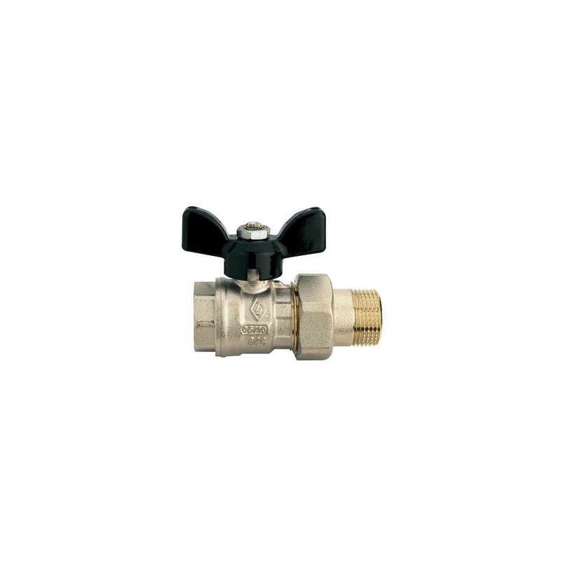 Valvola A Sfera A Passaggio Totale Fil. F Raccordo Per Collettori - 1/2" X 1/2" Pn 40 354-R4504-04