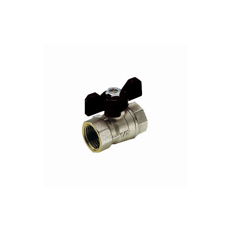 Valvola A Sfera Ff Mistral A Passaggio Standard Con Farfalla - 3/4" Dn 18 Pn 30 354-TM2370-05