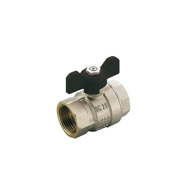Valvola A Sfera Ff Scirocco Passaggio Totale Con Farfalla - 3/8" Dn 10 Pn 50 354-TS2320-03