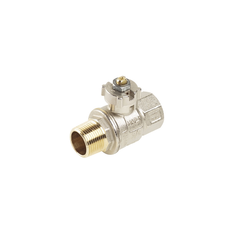 Valvola A Sfera Passaggio Totale Uragano Mf Piombabile - 1/2" Dn 15 Pn 64 354-TU2241P-04