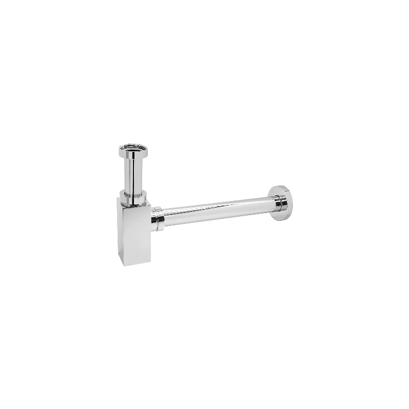 Sifone Di Scarico Quadro Ted - 1"1/4 Cromo 370-2052-07