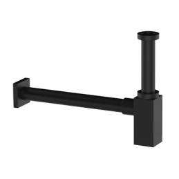 Sifone D'arredo Quadro - 1" 1/4 Nero Opaco 370-2054-07NO