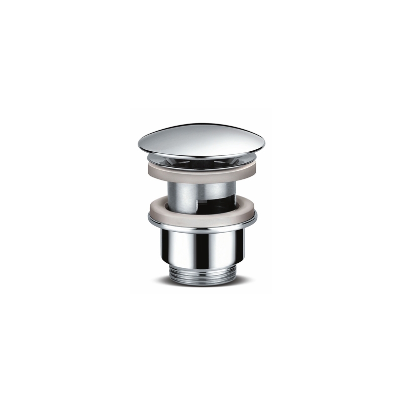 Piletta Lavabo Con Tappo Sempre Aperto Tondo Lux - 1" 1/4 370-2403