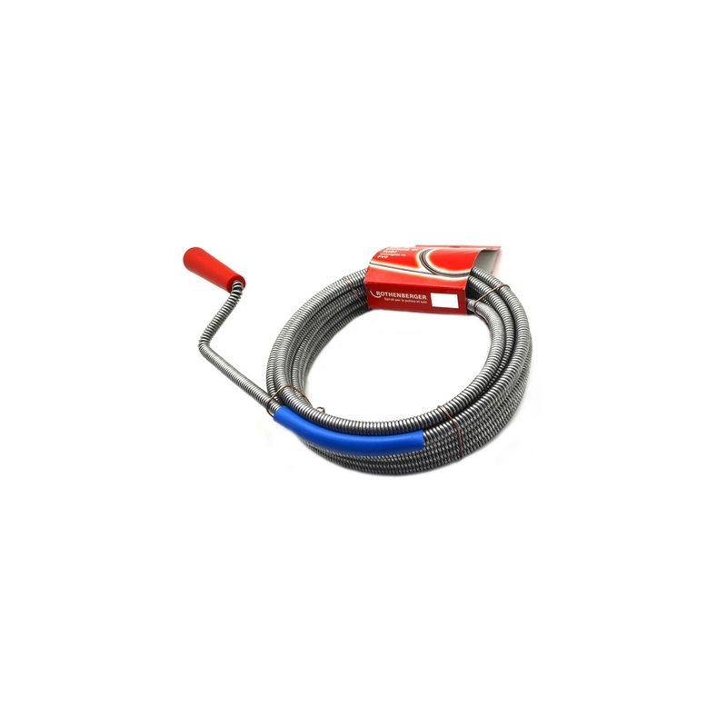 Disotturatore Sturatubi Spirale Con Manovella - Mt 10,00 X 9 Mm 370-2802-100