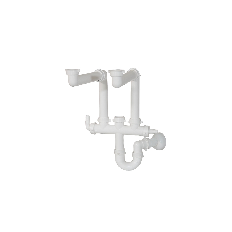 Sifone Universal 2 Vie "crea Spazio" Per Lavello - 1"1/2 370-N155P