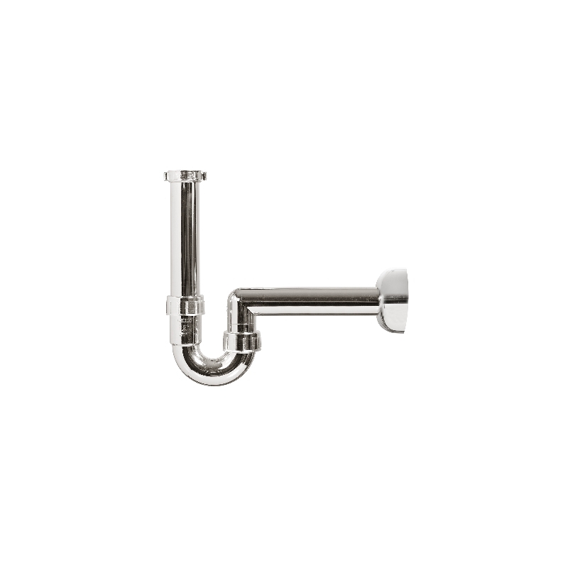 Sifone Per Lavabo Abs Metallizzato - 1"1/4 - 1" - D. 40 Mm 370-N340M