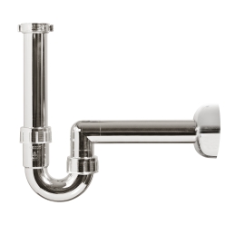 Sifone Per Lavabo Abs Metallizzato - 1"1/4 - 1" - D. 40 Mm 370-N340M