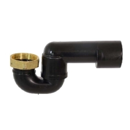 Sifone Vasca Snodato In Phed Con Dado In Ottone - 1"1/4 370-N390-SP07