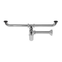 Sifone Bottiglia A Due Vie Senza Pilette - 1"1/4 370-N458-07