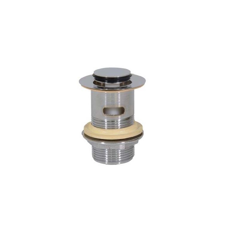 Piletta Ottone Per Lavabo Click-clack Con Troppo Pieno - 1"1/4 370-N566-07