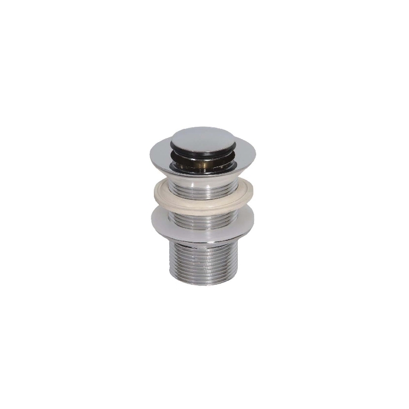 Piletta Ottone Per Lavabo Click-clack Senza Troppo Pieno - 1"1/4 370-N567-07