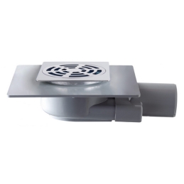 Piletta Per Scarico A Pavimento Tirana Dry - Cm 10x10 370-T2665D-3918