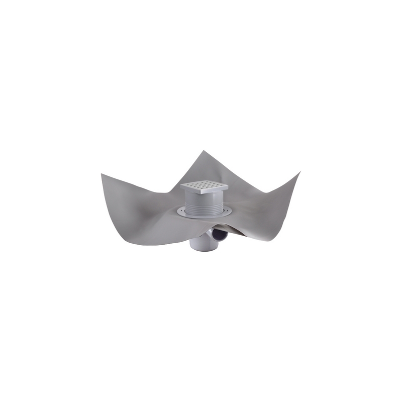 Set Per Doccia A Pavimento "gully Q" Con Griglia E Foglio Tea - Foglio 1500 X 1800 Mm 370-T271-481