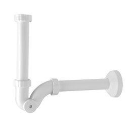 Sifone S In Abs Bianco Per Bidet - 1"1/4 X D. 32 370-T6322-5445