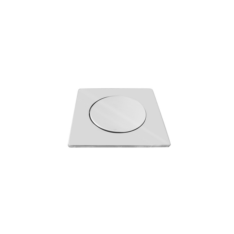 Piastra Quadra Acciaio Con Coperchio Per Griglia Pozzetti - 200x130 Mm 370-T77200