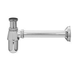Sifone A Bottiglia Senza Piletta Con Canna Da Cm. 25 - 1" 370-XG02-06