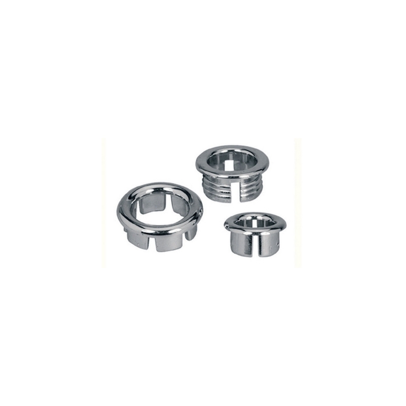 Ghiera Di Ricambio Per Troppo Pieno Abs Cromato - Diam. 19 371-11160-19